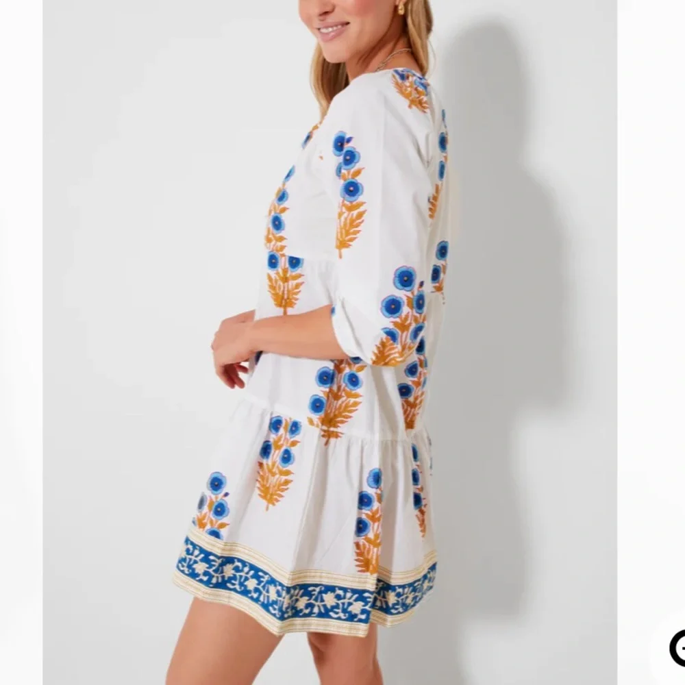 Cornflower Blue Poppy Print Joci Dress
SZ BLOCKPRINTS - Picture 3 of 11